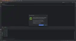 Screenshot of PyCharm 2023.2.3 with a Python project open