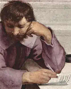 Michelangelo as Heraclitus