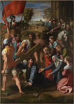 Christ Falling on the Way to Calvary (1517), Museo del Prado. brings a new degree of expressiveness to his art.