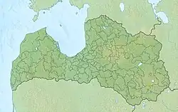Riga is located in Latvia