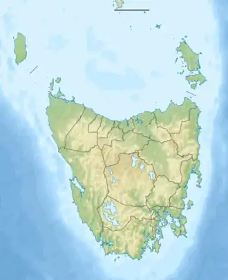 Launceston is located in Tasmania