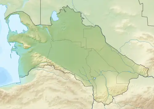 Ashgabat is located in Turkmenistan
