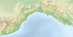 Genoa is located in Liguria