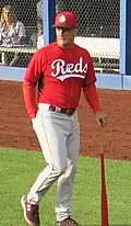 Jim Riggleman managed the Reds in 2018.