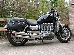 Triumph Rocket III, the largest displacement production motorcycle in the world