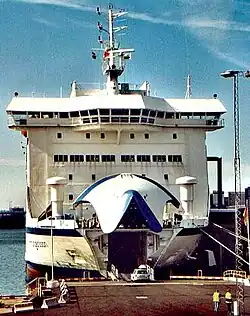 M/S Tom Sawyer in Trelleborg