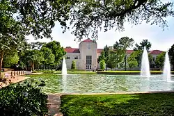 The University of Houston, in the Third Ward, is a public research university and the third-largest institution of higher education in Texas.[310]