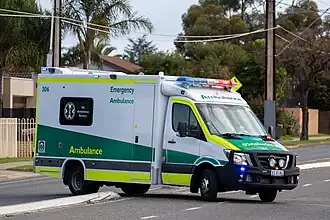 Mercedes-Benz Sprinter bariatric ambulance in Australia