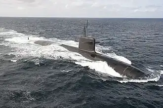 Triomphant-class nuclear ballistic missile submarine