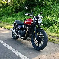 2019 Street Twin, Triumph's entry level motorcycle in the Triumph Bonneville range