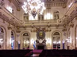 The Salón Blanco