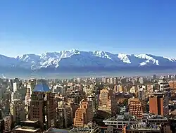 Santiago in the winter