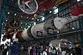 S-IC-T (test stage) and second and third stages from SA-514, Kennedy Space Center Visitor Complex