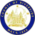 Official seal of Riverside County