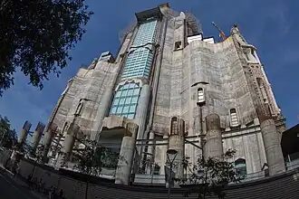 Glory Façade under construction in 2016