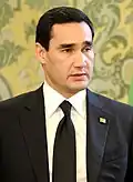 Turkmenistan Serdar Berdimuhamedow President of Turkmenistan[38]