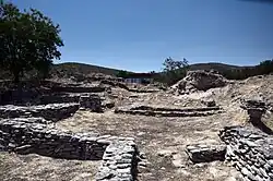 Building remains at Sesklo, Greece, c. 5900 BC