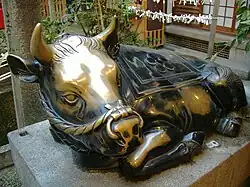 The God-bull Shingyu, Kyoto, Japan