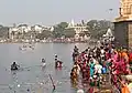 The Shri Ram Ghat on the Shipra River in Ujjain