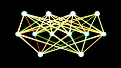 A single-layer feedforward neural network with 4 inputs, 6 hidden nodes and 2 outputs. Given position state and direction, it outputs wheel based control values.
