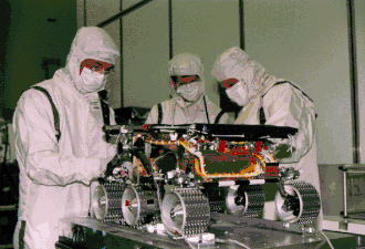 Sojourner in the production phase.