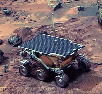 NASA's Sojourner rover on Mars