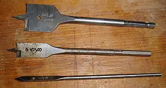 Spade bits