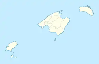 Ibiza is located in Balearic Islands