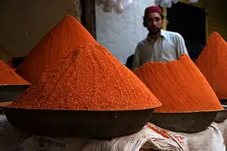 Spice shop in Bahawalpur, Pakistan.