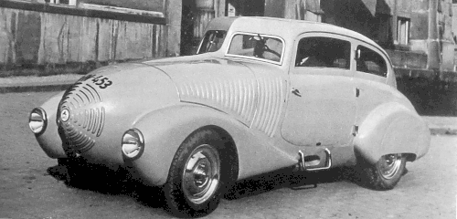 The Czech 1931 Wikov Supersport was one of the earliest streamlined cars.