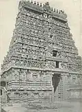 Srirangam Temple, India (National Geographic Magazine, November 1909)