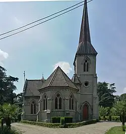 Exterior of St. Luke's Church in Abbottabad
