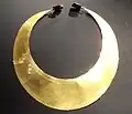Gold lunula from Cornwall, c. 2400 BC.[214][215]
