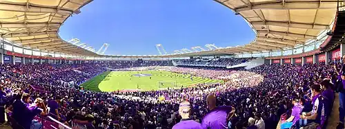 Stadium de Toulouse (capacity: 33,150)