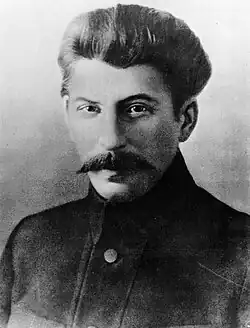 Head shot of Stalin