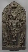 Standing Vishnu as Keshava, 1st quarter of the 12th century, Hoysala period, probably Belur, Karnataka, India