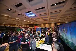 Picture of a booth of Stardew Valley at PAX West 2016