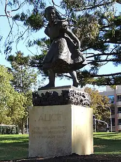 Statue of Alice in Rymill Park, Adelaide, South Australia