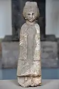 A statue of a praying woman, 25th century BC