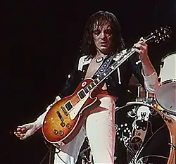 Marriott performing with Humble Pie, c. 1973