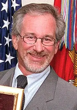 Photo of Steven Spielberg in 1999.