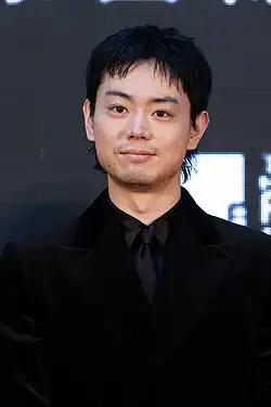 Suda Masaki from "Sunset Sunrise" at Red Carpet of the Tokyo International Film Festival 2024