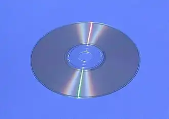 Data as pits on CDs act as diffracting elements