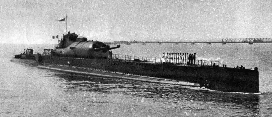 The submarine cruiser Surcouf
