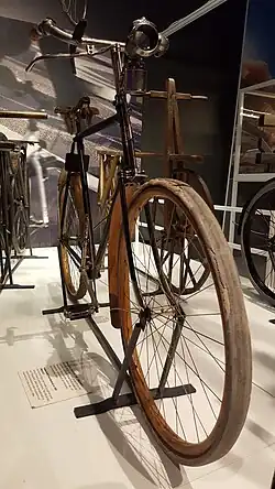 The lever-operated Svea Velocipede by Fredrik Ljungström and Birger Ljungström