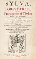 The first book edition of Sylva
