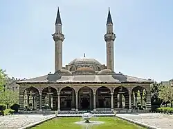 The Sulaymaniyya Takiyya (known in Turkish as Şam Süleymaniye Külliyesi) in Damascus was built by the Ottomans in the sixteenth century.