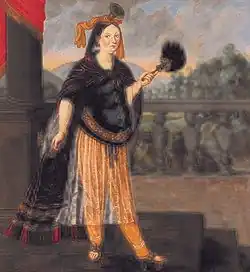 Crimean Tatar princess in 1682