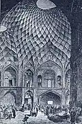 Timcheh Amin-o-Dowleh in the Kashan Bazaar, Iran, c. 1800