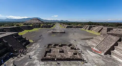 Avenue of the Dead, Teotihuacan, Mexico, 1–600 AD[78]